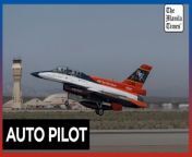 AI-controlled fighter jet takes Air Force leader for historic ride. &#60;br/&#62;&#60;br/&#62;With the midday sun blazing, an experimental orange and white F-16 fighter jet launched with a familiar roar that is a hallmark of US airpower. But the aerial combat that followed was unlike any other: This F-16 was controlled by artificial intelligence, not a human pilot. And riding in the front seat was Air Force Secretary Frank Kendall.&#60;br/&#62;&#60;br/&#62;Photos by AP&#60;br/&#62;&#60;br/&#62;&#60;br/&#62;Subscribe to The Manila Times Channel - https://tmt.ph/YTSubscribe &#60;br/&#62;Visit our website at https://www.manilatimes.net &#60;br/&#62; &#60;br/&#62;Follow us: &#60;br/&#62;Facebook - https://tmt.ph/facebook &#60;br/&#62;Instagram - https://tmt.ph/instagram &#60;br/&#62;Twitter - https://tmt.ph/twitter &#60;br/&#62;DailyMotion - https://tmt.ph/dailymotion &#60;br/&#62; &#60;br/&#62;Subscribe to our Digital Edition - https://tmt.ph/digital &#60;br/&#62; &#60;br/&#62;Check out our Podcasts: &#60;br/&#62;Spotify - https://tmt.ph/spotify &#60;br/&#62;Apple Podcasts - https://tmt.ph/applepodcasts &#60;br/&#62;Amazon Music - https://tmt.ph/amazonmusic &#60;br/&#62;Deezer: https://tmt.ph/deezer &#60;br/&#62;Tune In: https://tmt.ph/tunein&#60;br/&#62; &#60;br/&#62;#themanilatimes&#60;br/&#62;#worldnews &#60;br/&#62;#artificialintelligence &#60;br/&#62;#military&#60;br/&#62;