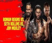 Roman Reigns vs. Seth Rollins vs. Jon Moxley! Which Shield member has the most wins ever? #WWE #RomanReigns #SethRollins #JonMoxley #TheShield #Wrestling