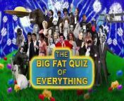 2016 Big Fat Quiz of Everything 1 from bangali fat a