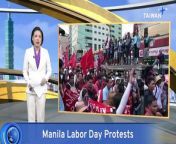 Left-wing labor groups in the Philippines marked Labor Day by calling for a hike in national wages and protesting the U.S.-Philippine joint military Balikatan drills amidst worsening tensions in the South China Sea.