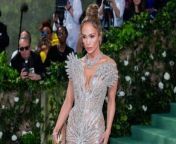 Ahead of showing up at the annual event in a gown crafted from 2,500,000 silver foil bugles and beads, Jennifer Lopez said Met Gala looks are not about “comfort”.