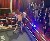 New Scottish middleweight champion Fraser Wilkinson talks about his title success in Elgin.