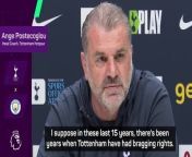 Postecoglou says his aim for Tottenham is to bring trophies, and anything less will not be success in his eyes
