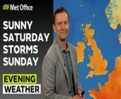 This evening will reaming clear for many, with a warm night in the cards. Perhaps some cloud outbreaks in the far north of Scotland and over southeast England, however fine and dry for the vast majority. – This is the Met Office UK Weather forecast for the evening of 10/05/24. Bringing you today’s weather forecast is Alex Deakin.