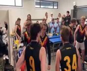 Bacchus Marsh song after round five BFNL win