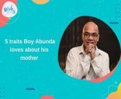 This Mother&#39;s Day, King of Talk Boy Abunda shares five traits he loves about his mother, Nanay Lesing.&#60;br/&#62;