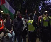 Israel&#39;s Eurovision performance jeered by pro-Palestinian protesters in Malmo fanzoneSource AP