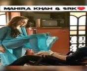 Mahira Khan and Shah Rukh Khan Romance