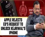 Learn more about the controversy as tech giant Apple refuses the Enforcement Directorate&#39;s request to unlock the iPhone of jailed Chief Minister Arvind Kejriwal, citing user privacy concerns. Join the discussion on the delicate balance between privacy rights and law enforcement needs. &#60;br/&#62; &#60;br/&#62;#Apple #ED #EnforcementDirectorate #ArvindKejriwal #ArvindKejriwalArrest #ArvindKejriwaliPhone #ArvindKejriwalLatest #DelhiNews #Oneindia&#60;br/&#62;~HT.99~PR.274~ED.103~