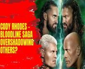 The focus on Cody Rhodes and The Bloodline is overshadowing other talented superstars! #WWE #WrestleMania #CodyRhodes #Bloodline #RomanReigns #TheRock #SethRollins #Gunther #BeckyLynch #RheaRipley #AJStyles #LaKnight