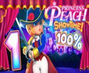 Princess Peach Showtime Walkthrough Part 1 (Switch) 100% Sword & Ninja Floor 1 from mulan showtimes